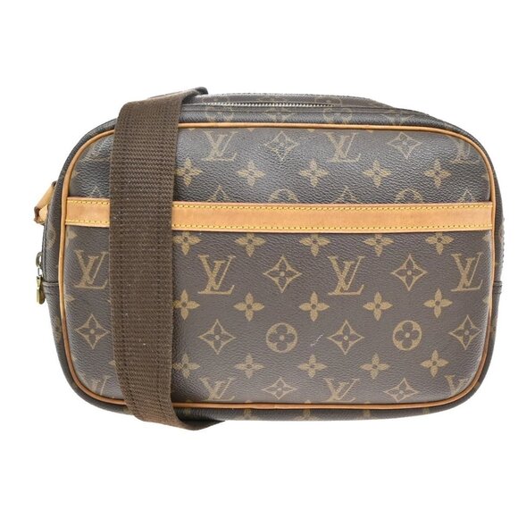 LOUIS VUITTON Reporter PM Crossbody Shoulder Bag Monogram Leather M45254 86FC010 - Picture 1 of 16